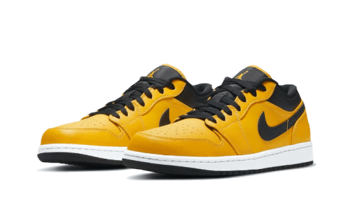 Alternative view of Air Jordan 1 Low University Gold