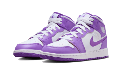 Alternative view of Air Jordan 1 Mid Purple Venom