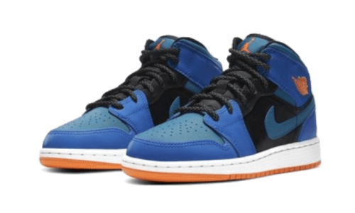 Alternative view of Air Jordan 1 Mid Racer Blue