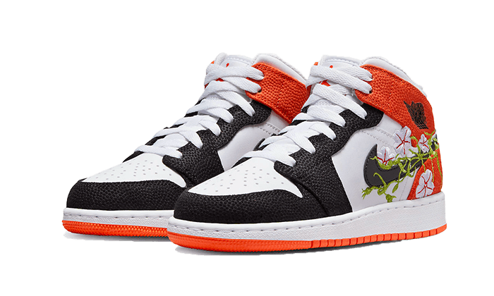 Air Jordan 1 Mid SE Basketball Blossom - Image 2