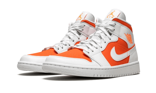 Alternative view of Air Jordan 1 Mid SE Bright Citrus