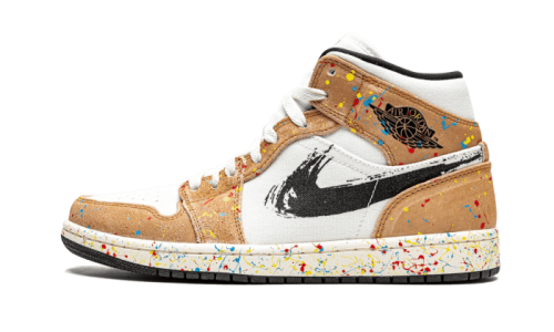 Air Jordan 1 Mid SE Brushstroke