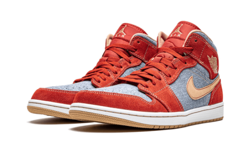 Alternative view of Air Jordan 1 Mid SE Denim