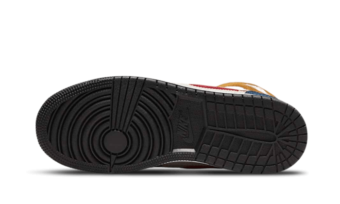 Air Jordan 1 Mid SE Patchwork - Image 3