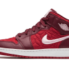 Air Jordan 1 Mid SE Red Quilt