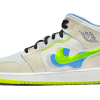 Air Jordan 1 Mid SE Warped Swoosh