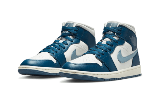 Alternative view of Air Jordan 1 Mid Sky J French Blue