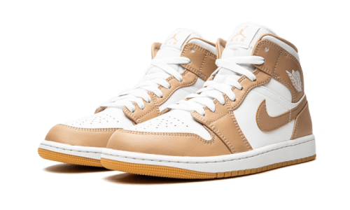 Alternative view of Air Jordan 1 Mid Tan Gum