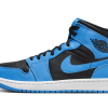 Air Jordan 1 Mid University Blue Black