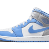 Air Jordan 1 Mid University Blue Grey