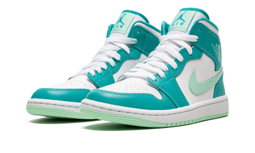 Alternative view of Air Jordan 1 Mid Washed Teal