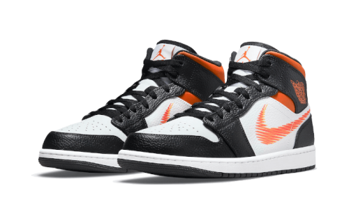 Alternative view of Air Jordan 1 Mid Zig-Zag