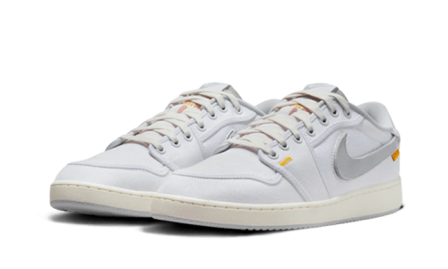 Alternative view of Air Jordan 1 Retro AJKO Low SP Union Neutral Grey