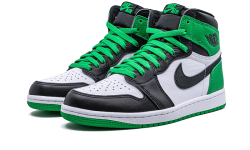 Alternative view of Air Jordan 1 Retro High OG Lucky Green