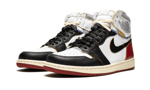 Alternative view of Air Jordan 1 Retro High Union Los Angeles Black Toe