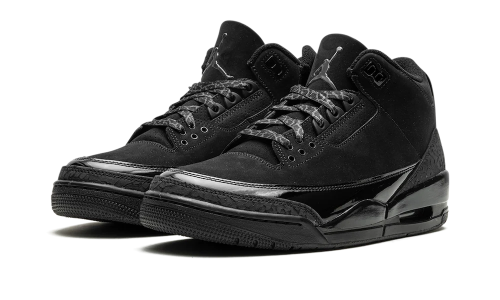 Alternative view of Air Jordan 3 Black Cat (2025)