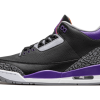 Air Jordan 3 Retro Black Court Purple