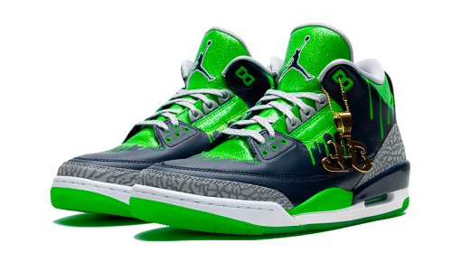 Alternative view of Air Jordan 3 Retro Doernbecher Hugo