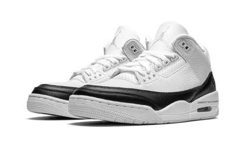 Alternative view of Air Jordan 3 Retro Fragment White Black