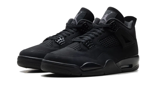 Alternative view of Air Jordan 4 Black Cat (2025)