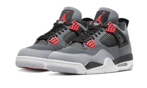 Alternative view of Air Jordan 4 Infrared (2022)