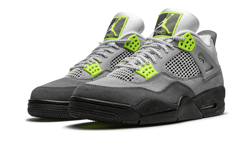 Air Jordan 4 Neon Volt - Image 2