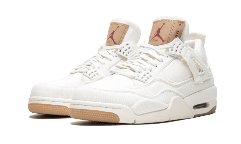 Air Jordan 4 Retro Levi's White - Image 2