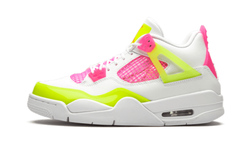 Air Jordan 4 Retro White Lemon Pink