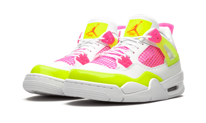 Air Jordan 4 Retro White Lemon Pink - Image 2