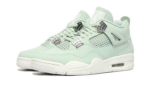 Alternative view of Air Jordan 4 Seafoam Sail