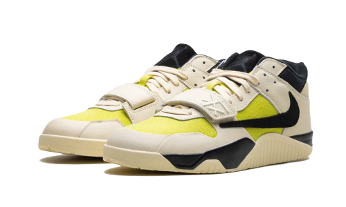 Alternative view of Air Jordan Jumpman Jack TR Travis Scott Muslin Bright Cactus