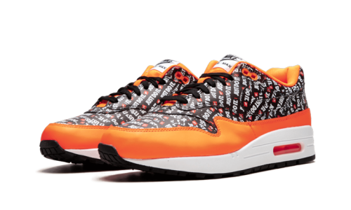 Alternative view of Nike Air Max 1 Premium Orange Just Do It