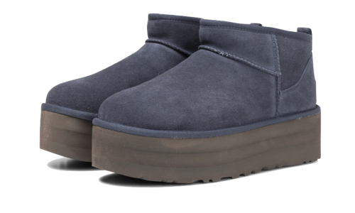 Alternative view of UGG Classic Ultra Mini Platform Boot Eve Blue