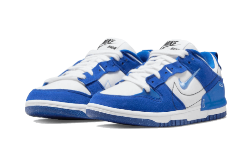 Alternative view of Nike Dunk Low Disrupt 2 White University Blue