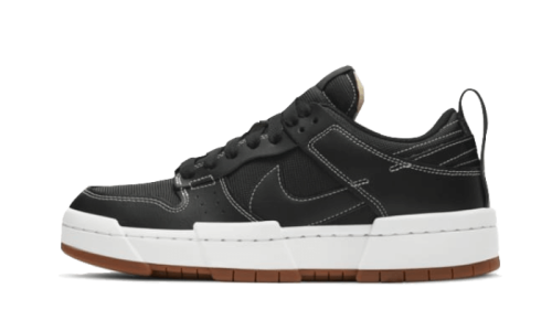 Nike Dunk Low Disrupt Black White Gum