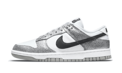 Nike Dunk Low Golden Gals Metallic Silver