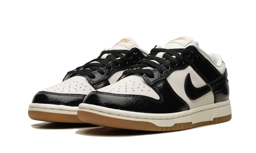 Alternative view of Nike Dunk Low LX Black Croc