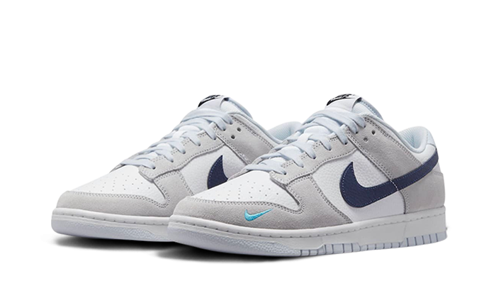 Nike Dunk Low Mini Swoosh Midnight Navy - Image 2
