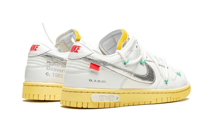 Nike Dunk Low Off-White Lot 1 - Image 3
