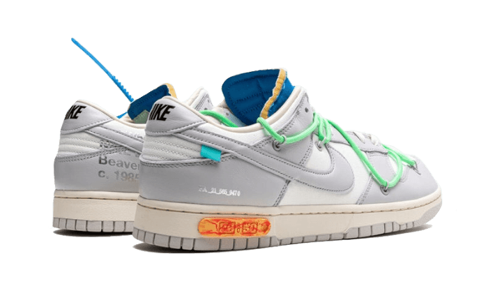 Nike Dunk Low Off-White Lot 26 - Image 3