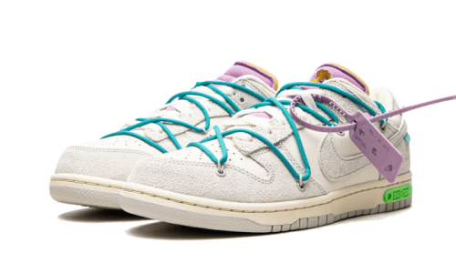 Alternative view of Nike Dunk Low Off-White Lot 36