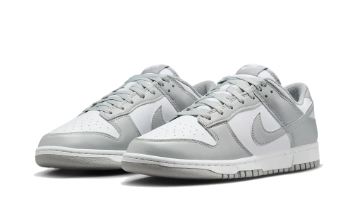 Alternative view of Nike Dunk Low Retro White Light Smoke Grey
