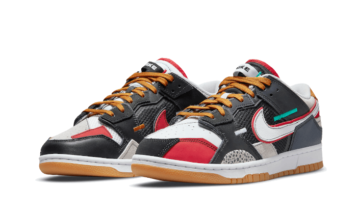Nike Dunk Low Scrap University Red - Image 2