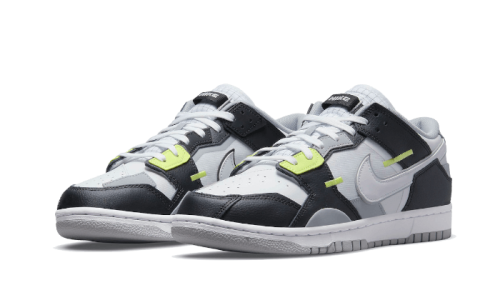 Alternative view of Nike Dunk Low Scrap Wolf Grey