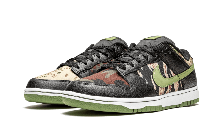 Nike Dunk Low SE Black Multi-Camo (Crazy Camo) - Image 2