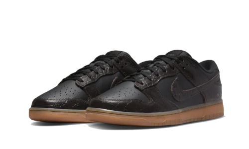 Alternative view of Nike Dunk Low Velvet Brown Black