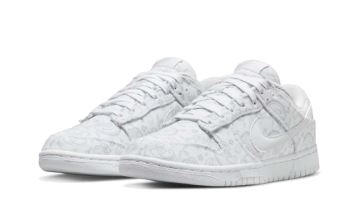 Alternative view of Nike Dunk Low White Paisley