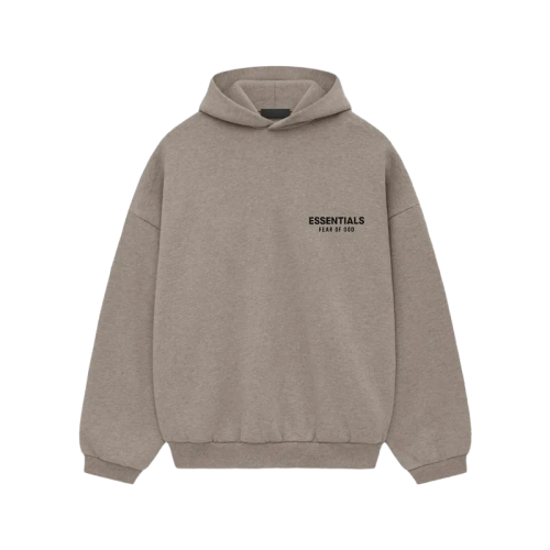 Fear of God Essentials Fleece Hoodie II Heather Grey (FW24)