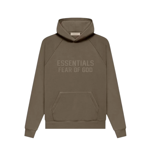 Fear of God Essentials Hoodie Wood