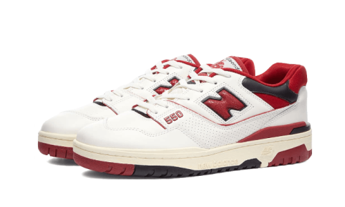 Alternative view of New Balance 550 Aimé Leon Dore White Red